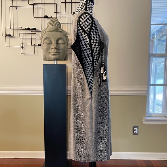 Designer NINE WEST “Snake Skin” Look Sheath Dress - Picture 5 of 11